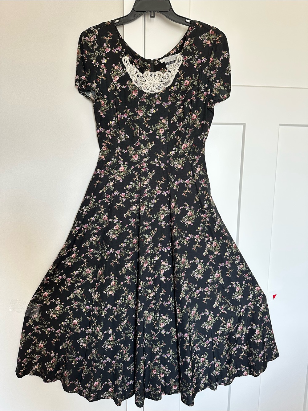Joni Blair ankle length dress size 5 standard Small 100% rayon - Picture 9 of 17